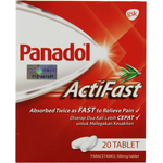 Panadol Actifast 500mg 20 Caplets