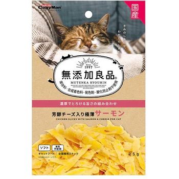 CattyMan Chicken Slices with Salmon & Cheese 25g