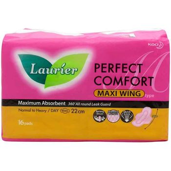 Laurier Perfect Comfort Super Maxi Wing 16pcs