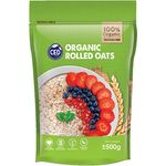 Ced Organic Rolled Oats Regular 500g
