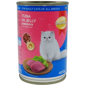 Smart Heart Cat Food Tuna In Jelly 400g