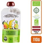 Rudolfs Organic Pear Banana And Gooseberry 4 Months 110g