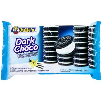 Julie’s Dark Choco Vanilla Sandwich 145g