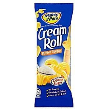 Mighty White Butter Sugar Cream Roll 50g
