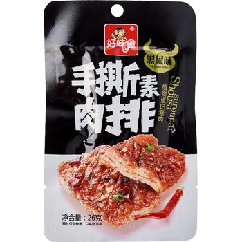 Hao Wei Wu Black Pepper Shredded Beancurd 26g