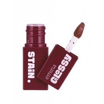 Emina Glossy Stain Blendable Lip Tint 10 Choco Praline 3g