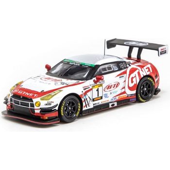 Tarmac Works Hamano Hoshino Nissan GTR Nismo GT3 Diecast Car 1/64