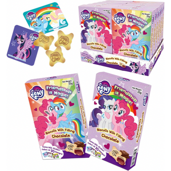 My Little Pony Biscuits With Filling Chocolate 32g