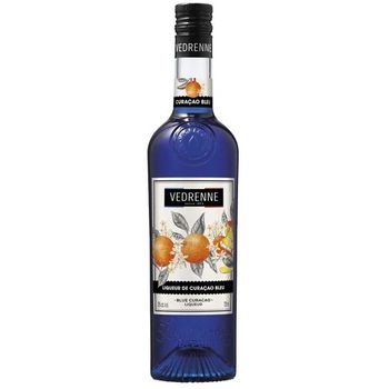 Vedrenne Blue Curacao Liqueur 700ml (Agent Stock)