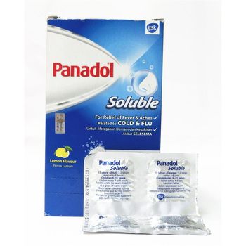 Panadol Perisa Lemon Larut 4pcs