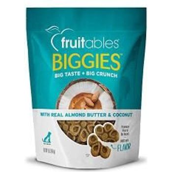 Fruitables Dog Treats Biggies Almond Butter & Coconut 454g