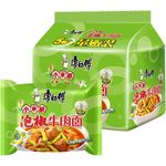 Master Kong Instant Noodle Pickled Chilli Artificial Beef Flavour 5pcs 101g