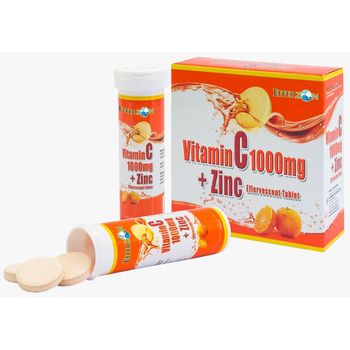 Efferzon Vitamin C 1000mg Plus Zinc Effervescent Tablet 30TABLETS