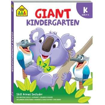 School Zone Giant Workbook Kindergarten
