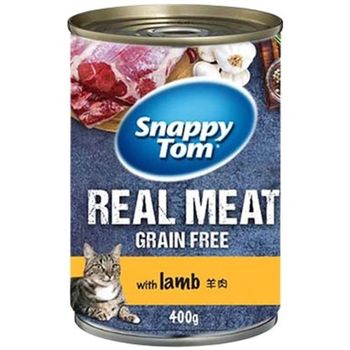 Snappy Tom Cat Real Meat Lamb 400g