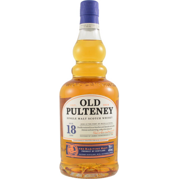 Old Pulteney 18 Year Old Single Malt Whisky 700ml