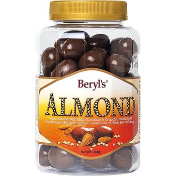 Beryl's Almond Coated With Milk Chocolate And Crunchy Biscuit Ball 380g
