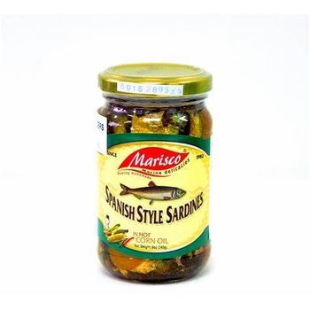 Marisco Spanish Style Sardines in Hot Corn Oil 240g