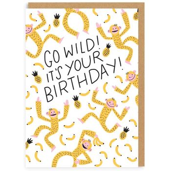 Ohh Deer Go Wild Birthday Monkey