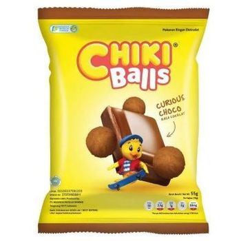 Chiki Balls Chocolate 55g