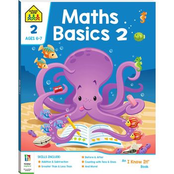 School Zone I Know It Book Maths Basics 2 Ages 6 To 7