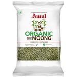Amul Organic Whole Green Moong Dal 1kg