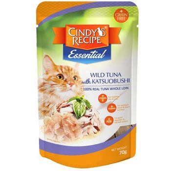 Cindy's Recipe Essential Wild Tuna W Katsuobushi 70g