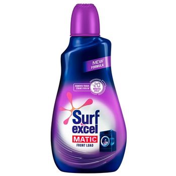 Surf Excel Matic Front Load Value Pack Removes Tough Dried Stains 1l