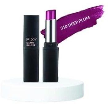 Pixy Lipstick Matte In Love 310 Deep Plum 4.4g