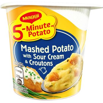 Maggi Mashed Potato with Sour Cream And Croutons 53g