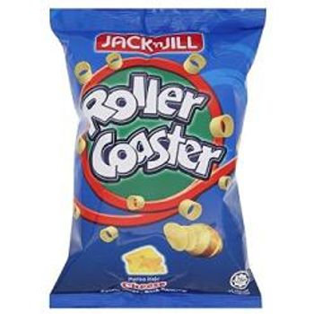 Jack 'n Jill Roller Coaster Potato Rings Cheese 60g
