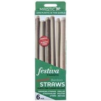 Maistic Natural Bamboo Straws
