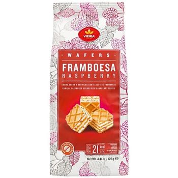 Vieira Raspberry Wafer 125g