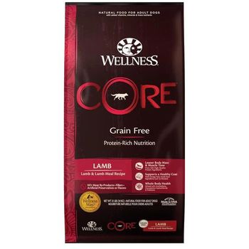 Wellness CORE Grain Free Dog Food - Lamb Recipe 10kg
