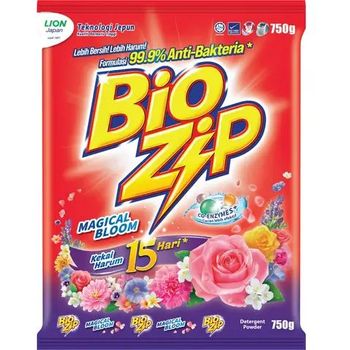 Bio Zip Detergent Powder Magical Bloom 750g