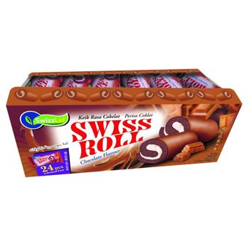 Swizzlef Swiss Roll Chocolote Flavour