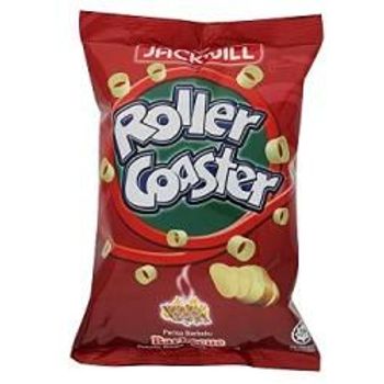 Jack 'n Jill Roller Coaster Potato Rings 60g Barbeku