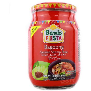Barrio Fiesta Bagoong Spicy 500g