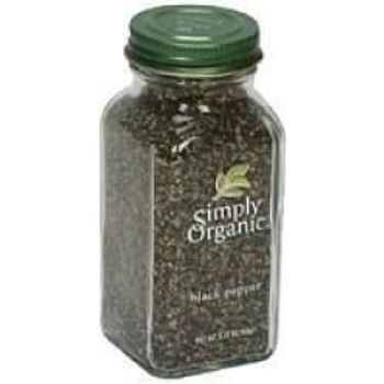 Simply Organic Black Pepper Medium Grind 65g