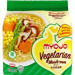 Myojo Instant Noodles Mushroom Vegetarian 5 x 80g
