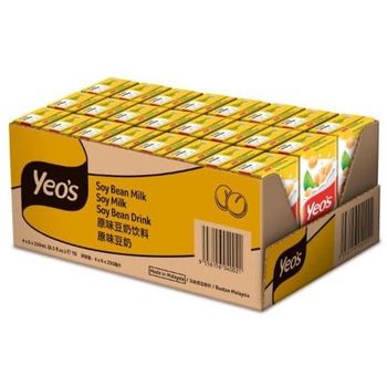 Yeos Soy Bean Milk 24 Packet X 250ml