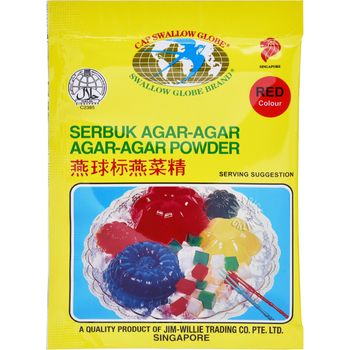 Swallow Agar Agar Powder Red 10g