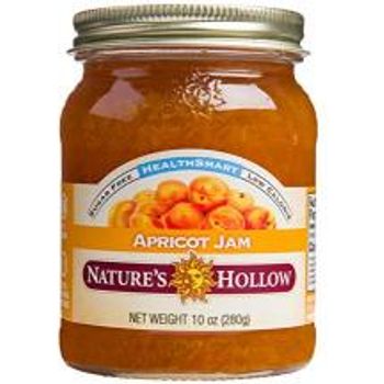 Nature's Hollow Sugar-free Apricot Jam Preserves Nongmo Keto Friendly Vegan And Gluten 10 Ounce