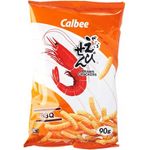 Calbee Prawn Crackers BBQ Flavour 90g