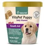 NaturVet VitaPet Puppy Daily Vitamins Plus Breath Aid (70 Soft Chews)