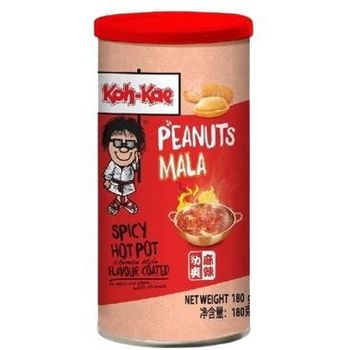 Koh-Kae Peanuts Spicy Hot Pot Flavour Coated, Net Weight 80g