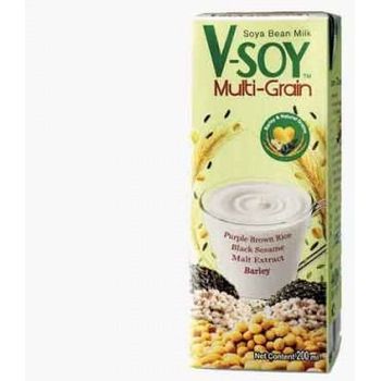 V-Soy Multi Grain Soybean Milk 200ml