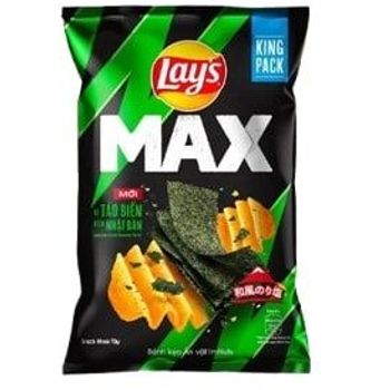 Lay's Max Potato Chips Snack Japanese Seaweed 75g