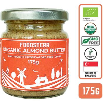 Foodsterr Organic Almond Butter 175g