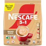 Nescafe 3 In 1 Instant Coffee Original Brown Sugar 30 x 17g